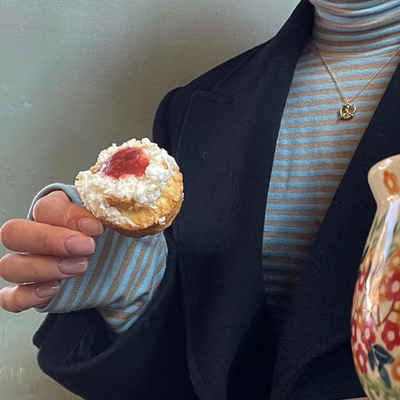 Aurora Gold-Plated Bagel Necklace
