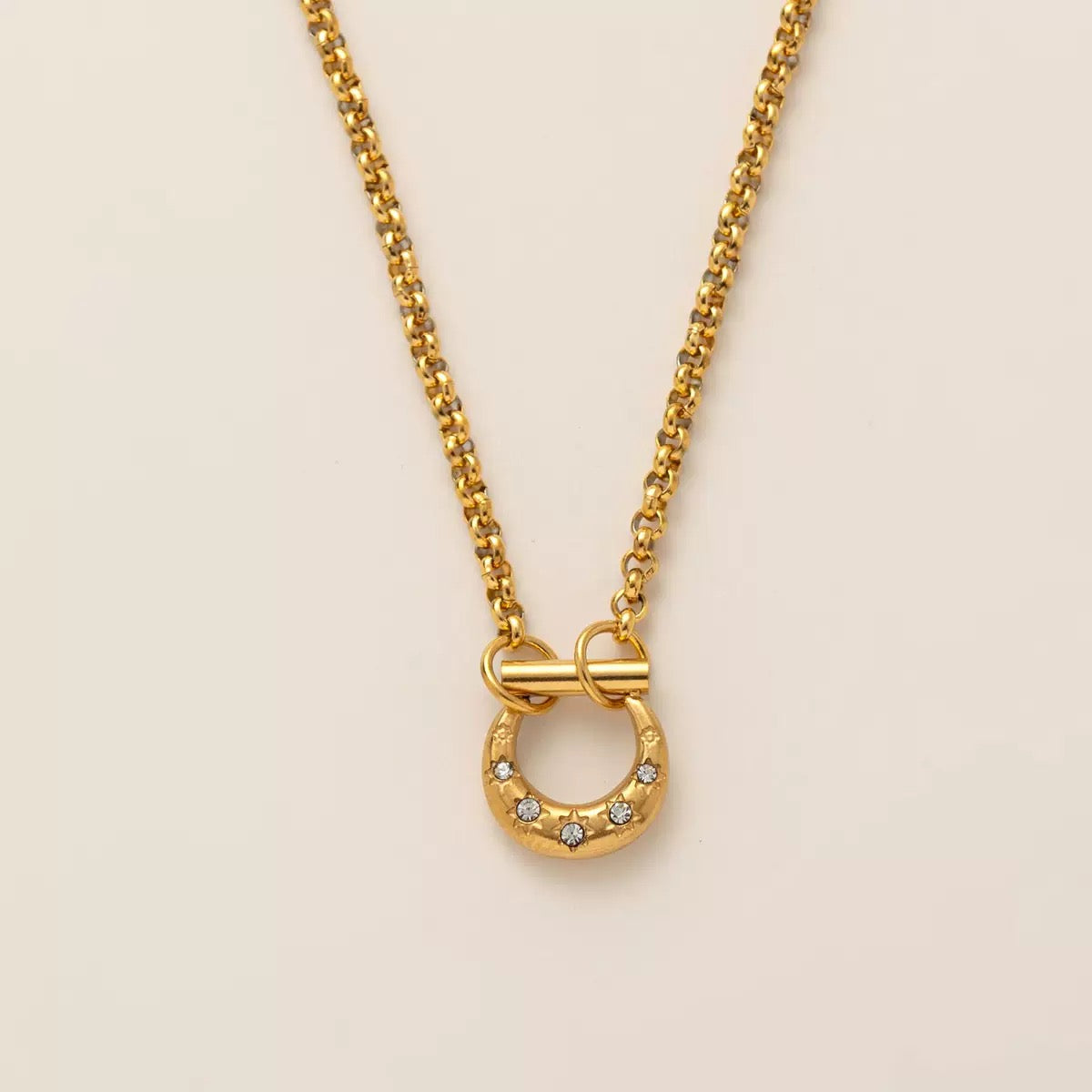 Lucky Horseshoe Necklace