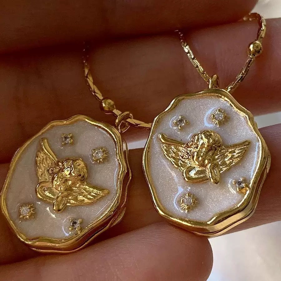 Always With You Angel Necklace