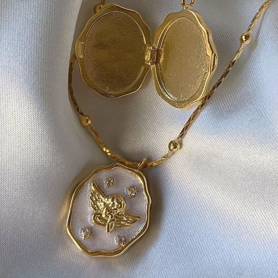 Always With You Angel Necklace