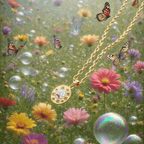Seashell Painted Necklace